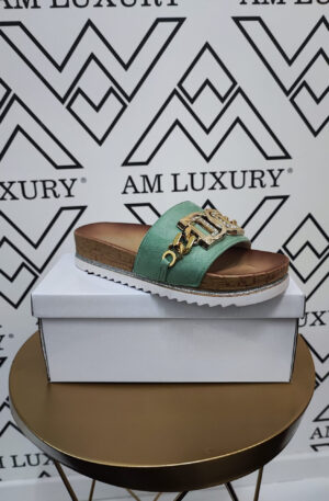 Ciabatta Donna Color Verde - Numeri dal 36 al 40